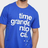 Imagem da oferta Camiseta Cruzeiro Time Grande não Cai Masculina - Azul Tam P