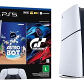 Imagem da oferta Console Playstation5 Slim Digital - Pacote Astro Bot E Gran Turismo 7 - Branco