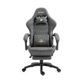 Imagem da oferta Cadeira Gamer KBM! GAMING Tempest CG600 Cinza Claro Com Almofadas Descanso Para Pernas Retrátil Reclinável - KGCG600CZ