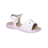 Imagem da oferta Sandália Infantil Feminina Ortopé Magia Flor Branco Rose