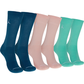 Imagem da oferta Kit de Meia Nike Cano Alto Jordan Everyday Cush Poly Crew - Adulto - 3 Pares