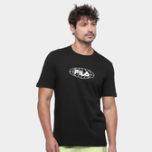 Imagem da oferta Camiseta Fila Regular Classic Masculina - Preto