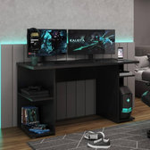 Imagem da oferta Mesa Para Computador Gamer Preto Carraro