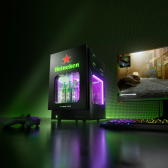 Imagem da oferta Concorra Grátis a uma Geladeira PC Gamer Heineken