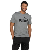 Imagem da oferta Camiseta Puma Manga Curta Essentials Logo Tee - Masculina
