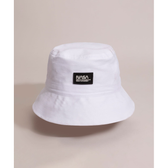 Imagem da oferta Chapéu Bucket Hat de Algodão NASA com Patch Emborrachado Branco - Único