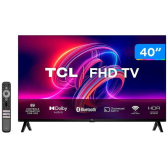 Imagem da oferta Smart TV TCL S5400A 40" LED FHD HDMI e USB Bluetooth Wi-Fi Android Dolby Áudio HDR - 40S5400A