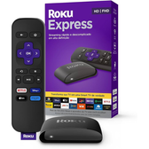 Imagem da oferta Roku Express | Dispositivo de streaming para TV HD/Full HD compatível com Alexa Siri e Google Inclui Cabo HDMI Premium