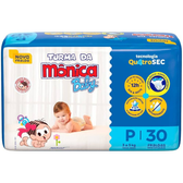 Imagem da oferta Fralda Turma da Mônica Baby Jumbo P 30 Unidades
