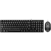 Imagem da oferta Kit Teclado e Mouse com Fio CF50 1200DPI Preto Multi - TC309
