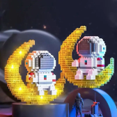 Imagem da oferta Kit Blocos de Construção Astronauta Lua 368 Peças