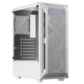 Imagem da oferta Gabinete Gamer Ninja Perseus Mid Tower RGB ATX White Sem Fonte Com 3 Fans