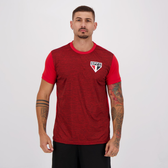 Imagem da oferta Camisa São Paulo Vermelha Mescla