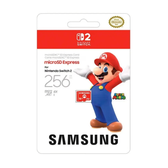 Imagem da oferta Cartão Samsung MicroSD 256gb - Nintendo Switch 2