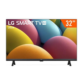 Imagem da oferta Smart TV LED 32" HD LG 32LR600B ThinQ AI Alexa HDR10 2 HDMI 1 USB Wi-Fi Bluetooth