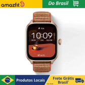 Imagem da oferta Smartwatch Amazfit GTS 4 com Alexa 1,75 '' Display AMOLED Compatível com Android e iOS
