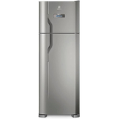 Imagem da oferta Geladeira/Refrigerador Frost Free cor Inox 310L Bivolt 110/220v