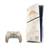 Imagem da oferta Console Sony PlayStation 5 Slim Com Leitor de Discos Edição Limitada Ouro Ghost of Yotei SSD 1TB Controle Sem Fio