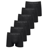 Imagem da oferta Kit 6 Cuecas Masculinas Boxer Microfibra Huxter Preto