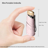 Imagem da oferta Mini guarda-sol ao ar livre proteção UV ultraleve