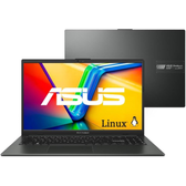 Imagem da oferta Notebook ASUS VivoBook Go 15 AMD RYZEN 3 7320U 4 GB 128 GB SSD KeepOS Tela 156" FHD Mixed Black - E1504FA-NJ1291