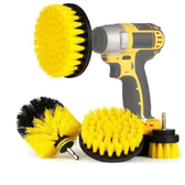 Imagem da oferta Kit 3 Escovas Rotativas Limpeza Pisos Azulejos Outros Ambientes