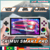 Imagem da oferta Trimui Smart Pro Console de jogos portátil 4.96 ''IPS Tela Console de videogame Sistema Linux Retro Consoles de videoga