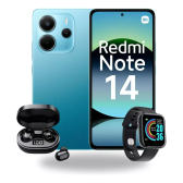 Imagem da oferta Fone + Relógio + Xiaomi Redmi Note 14 Dual Sim 256gb 8gb Ram