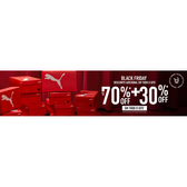 Imagem da oferta BLACK FRIDAY 30% EXTRA PUMA - Roupas e Calçados Masculinos Femininos e Infantis