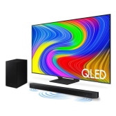 Imagem da oferta Smart Tv Samsung 65'' Qled 4k 65q65d + Soundbar Hw-q600c