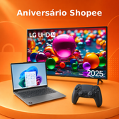 Imagem da oferta Aniversário Shopee: seleção de ofertas em tech eletrônicos e games