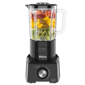 Imagem da oferta Liquidificador Philco PLQ1350 Copo de Vidro 12 Velocidades + Pulsar 1200W Preto 110V