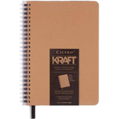 Imagem da oferta Caderno Kraft Pontado Cicero 8836 Bege 14x21 (Médio)