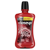 Imagem da oferta Enxaguante Bucal Antisséptico Close Up Zero Álcool Red Hot Proteção 360° Fresh - 500ml