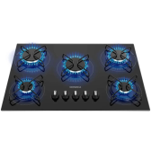 Imagem da oferta Cooktop 5 Bocas Mondial a Gás GLP Preto - Bivolt