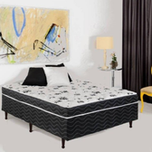 Imagem da oferta Cama Box Conjugado Ortopédico Casal 138x188x43
