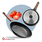 Imagem da oferta Frigideira Ceramica Antiaderente Fogão Cooktop Indução E Gás Star House