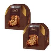 Imagem da oferta Kit 2 Panettone Lindt Gotas de Chocolate 400g