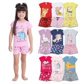 Imagem da oferta Kit 6 Peças Pijamas Infantis Menina