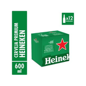 Imagem da oferta Pack Cerveja Heineken Puro Malte Pilsen 600ml - 12 Unidades