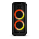 Imagem da oferta Caixa de Som Portátil Party Speaker Philips Bluetooth 1300W LED Cartão de Memória Função TWS - TAX4209/78