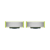Imagem da oferta 2 Unidades De Lâminas De Reposição Philips OneBlade pro QP25 26 27 28 65 66 Cabeças De Barbeador Elétrico