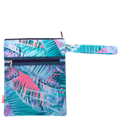 Imagem da oferta Bolsa com Alça de Mão Colorido - Folhas