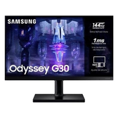 Imagem da oferta Monitor Gamer Samsung Odyssey G3 24" FHD 144Hz 1ms HDMI e DP FreeSync Premium Ajuste de Altura VESA Preto - LS24BG300ELM