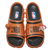 Imagem da oferta Sandália Crocs NBA Echo Slide Masculina - Laranja