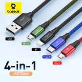 Imagem da oferta Baseus Cabo USB 3 em 1 Cabo Tipo C