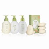 Imagem da oferta Kit Mamãe e Bebê Shampoo Condicionador Sabonete em Barra e Hidratante (4 produtos)