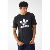 Imagem da oferta Camiseta adidas Originals Reta Trefoil Preta