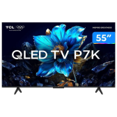 Imagem da oferta Smart TV 55" TCL 4K UHD QLED Google TV AiPQ Google Assistente 3 HDMI 1 USB - 55P7K