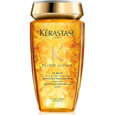 Imagem da oferta Kérastase Shampoo Elixir Ultime Le Bain Todos os tipos de cabelos Nutrição brilho Mix de 4 Óleos Preciosos 250 ml